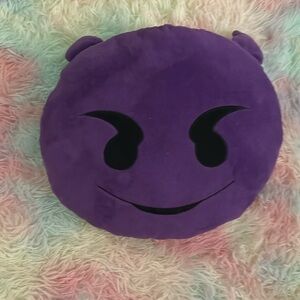 Devil Emoji Pillow